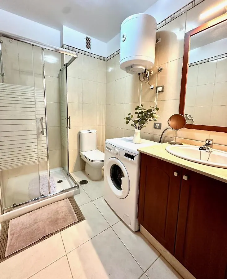 Pambnb - Cozy Seaview Apartment With Gym & Kids Park Bajamar  0*, Bajamar (La Laguna)